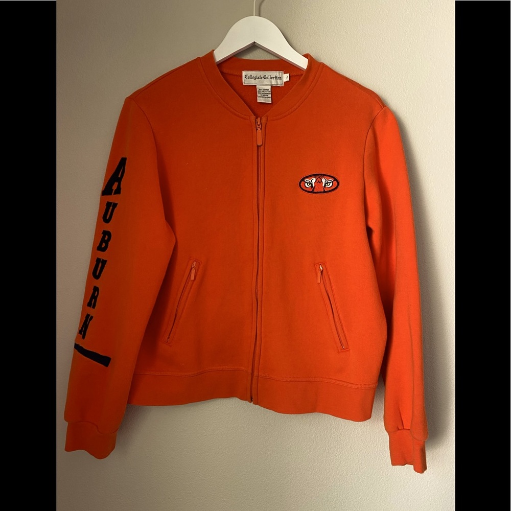 Collegiate Collection Vintage 1989 approx Auburn Tigers Women’s Zip Up Seatshirt